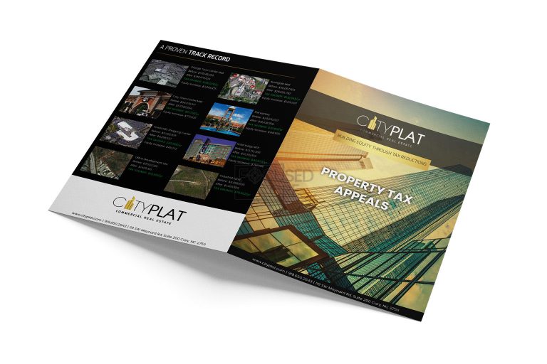 CITYPLAT brochure cover template Design
