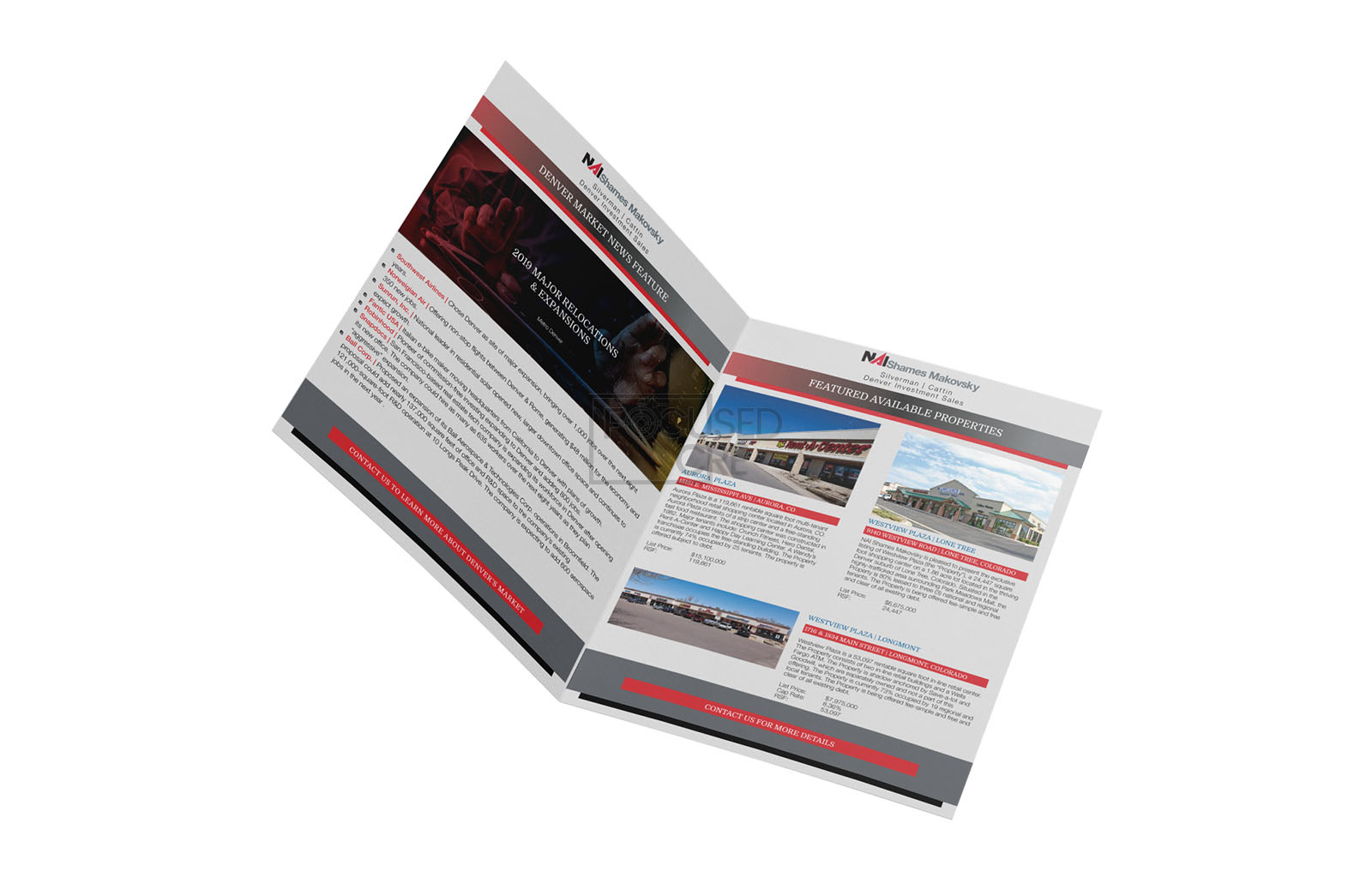 Quarterly Reports Newsletter template design