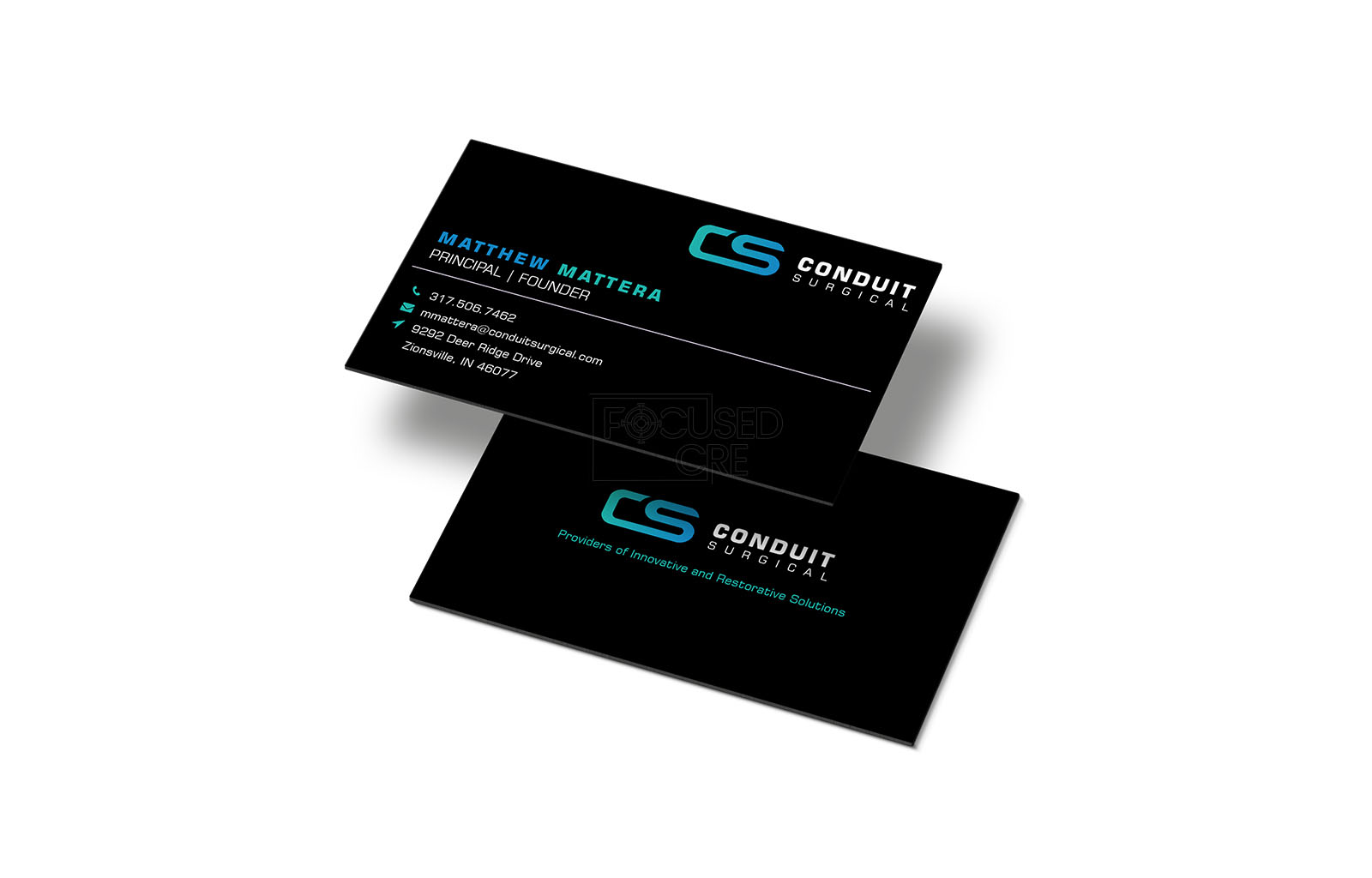 Commercial Real Estate Business Cards - For Brokers & More