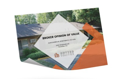 Broker Opinion of Value 1 (BOV's)